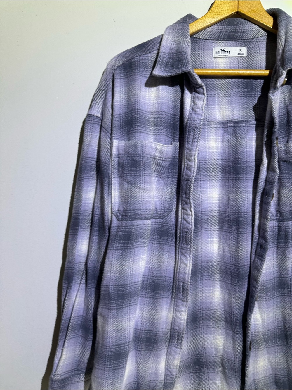 Hollister Oversized Shirt Jacket Size S/M NWOT